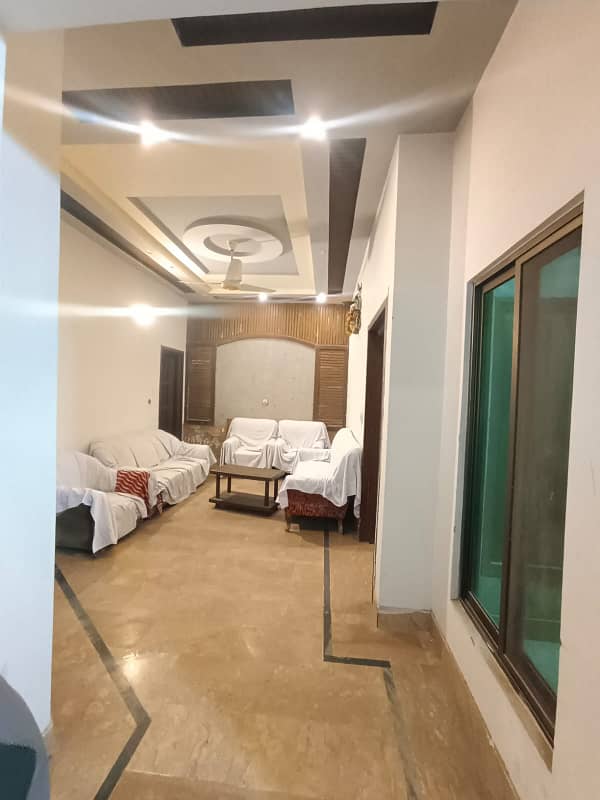 Alnoor Garden Society Boundary Wall Madina Town Canal Road Faisalabad VIP Location 3.5 Marla Double Story House For Sale 3 Bedroom Attached Bath Attached 6