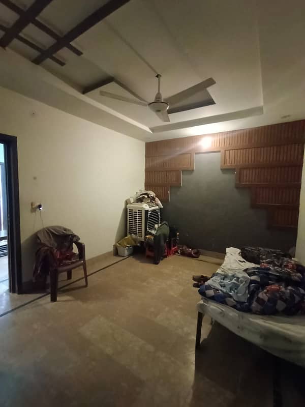 Alnoor Garden Society Boundary Wall Madina Town Canal Road Faisalabad VIP Location 3.5 Marla Double Story House For Sale 3 Bedroom Attached Bath Attached 21