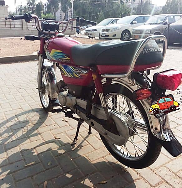 honda cd 70 2021 model register 2022 red colour #0333-3079815 4