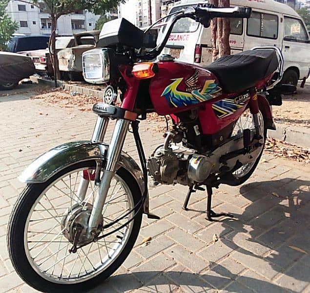 honda cd 70 2021 model register 2022 red colour #0333-3079815 9