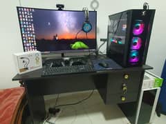 Intel core i5 10 gen with RTX 3070 & 32" 4k curved monitor