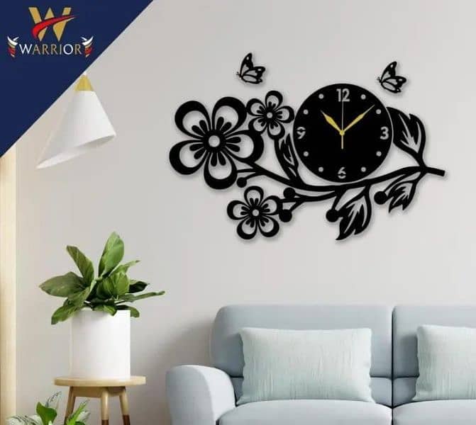 Luxury Beautiful Calligraphy Wall Clocks  in 26 Different Designs 14