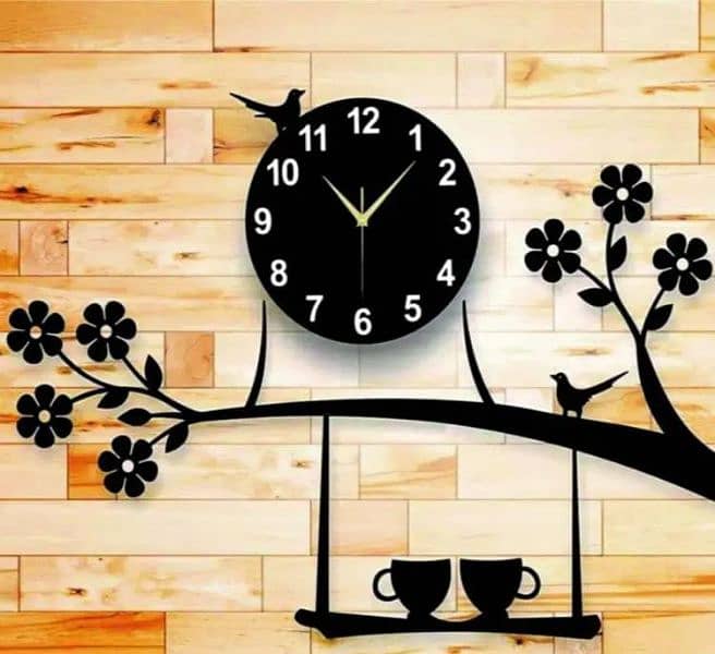 Luxury Beautiful Calligraphy Wall Clocks  in 26 Different Designs 18