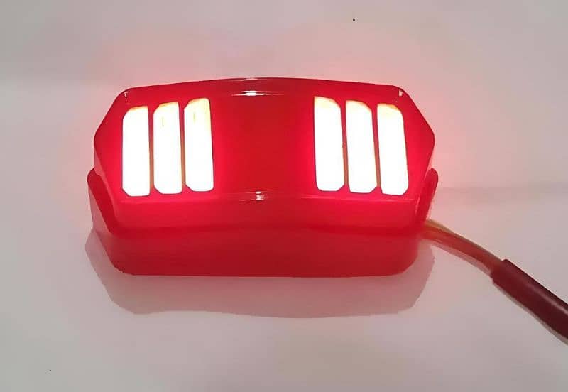 Universal motorbike back light with indictor DRL 2