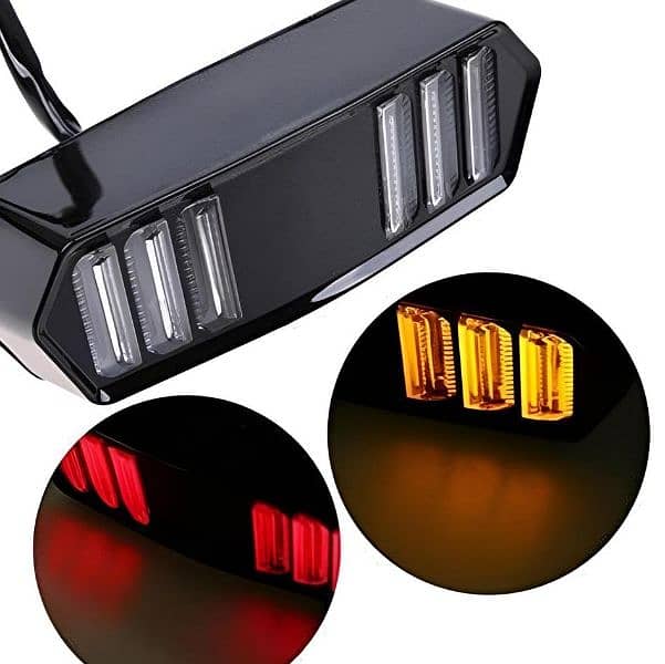 Universal motorbike back light with indictor DRL 3
