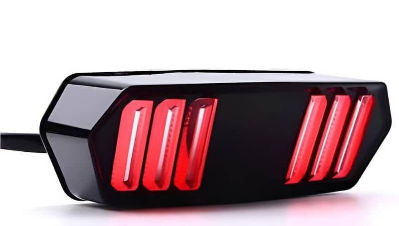 Universal motorbike back light with indictor DRL 4