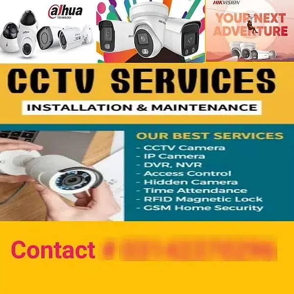 Security CCTV Cameras CCTV Cameras installation HD Quality 0