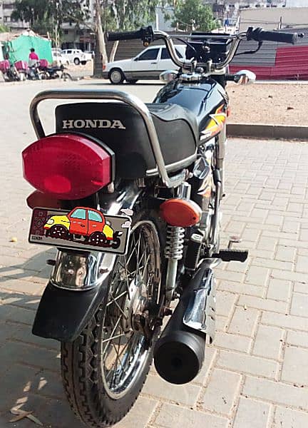 honda cg 125 model 2021 black colour karachi registered #0334-3031924 5