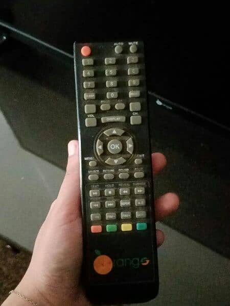 32 inches orange led tv (almost new) 2