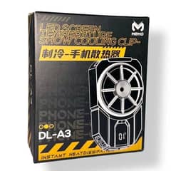 Memo Dl-a3 Cooling Fan For Mobile Phone. Memo Cooling Fan For Gaming 0
