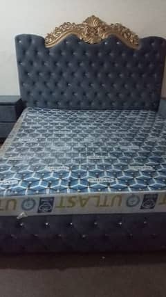 Double Bed, Dressing and Side Tables for Sale
