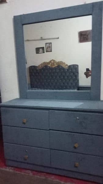 Double Bed, Dressing and Side Tables for Sale 1