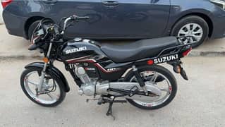 Suzuki 110 total like brand new , self start is working and good tires