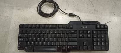 Dell keyboard and Buffalo mouse