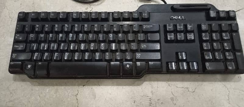 Dell keyboard and Buffalo mouse 1
