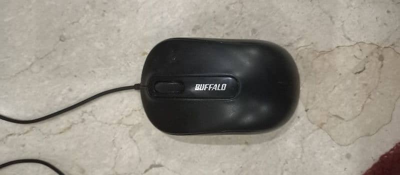 Dell keyboard and Buffalo mouse 3