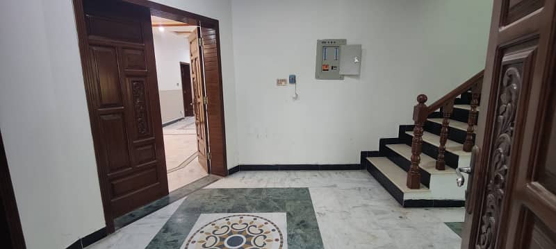 24 Marla 3 Story House With Basement Available For Rent, 9 Bed Room With attached Bath, Drawing Dinning, 3 Kitchen, 3 T. V lounge, Servant Quarter On Top With attached Bath 1