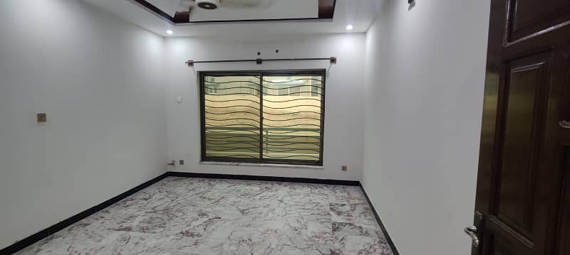 24 Marla 3 Story House With Basement Available For Rent, 9 Bed Room With attached Bath, Drawing Dinning, 3 Kitchen, 3 T. V lounge, Servant Quarter On Top With attached Bath 10