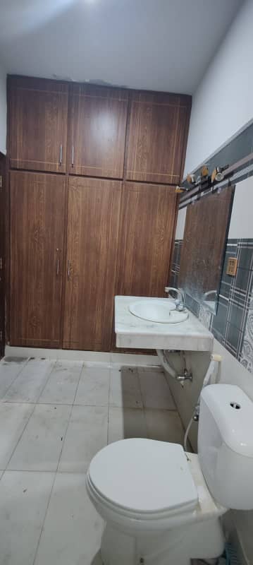 24 Marla 3 Story House With Basement Available For Rent, 9 Bed Room With attached Bath, Drawing Dinning, 3 Kitchen, 3 T. V lounge, Servant Quarter On Top With attached Bath 18