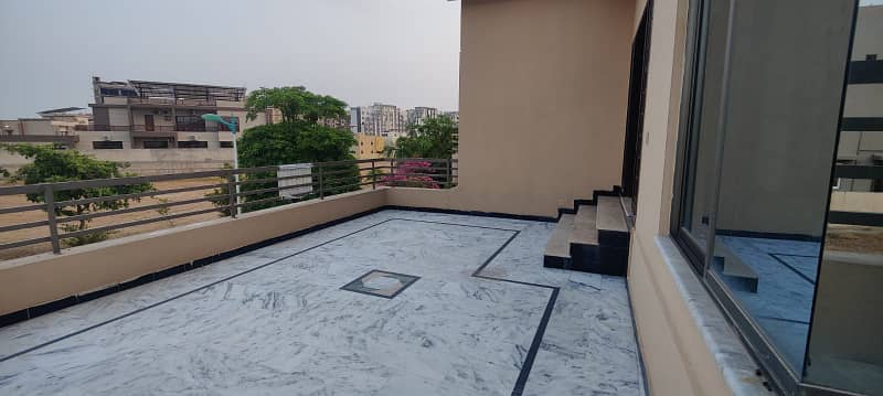 24 Marla 3 Story House With Basement Available For Rent, 9 Bed Room With attached Bath, Drawing Dinning, 3 Kitchen, 3 T. V lounge, Servant Quarter On Top With attached Bath 25