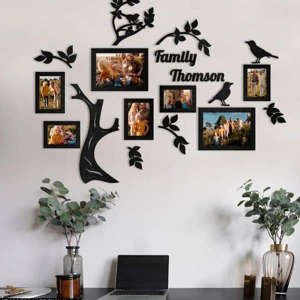Family tree with frames for home Decor 1