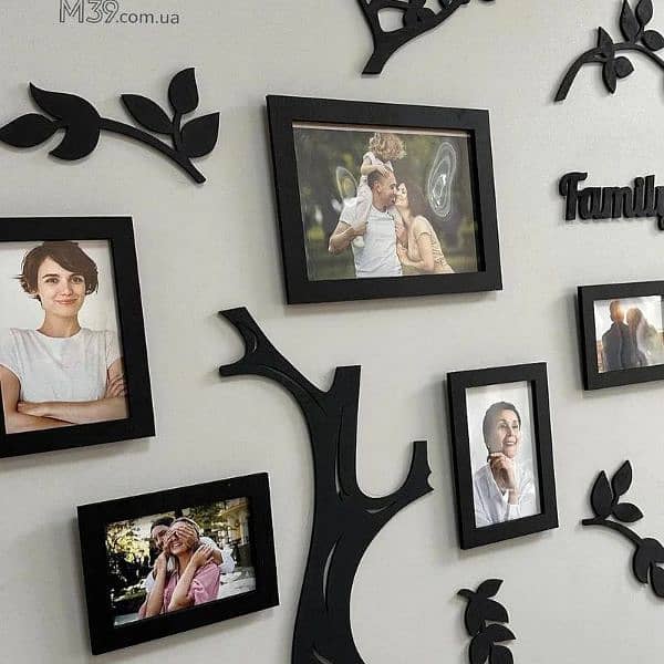 Family tree with frames for home Decor 2