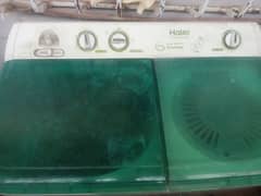 twin tub Haier washing machine
