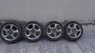 17 inch alloy rim  tyres