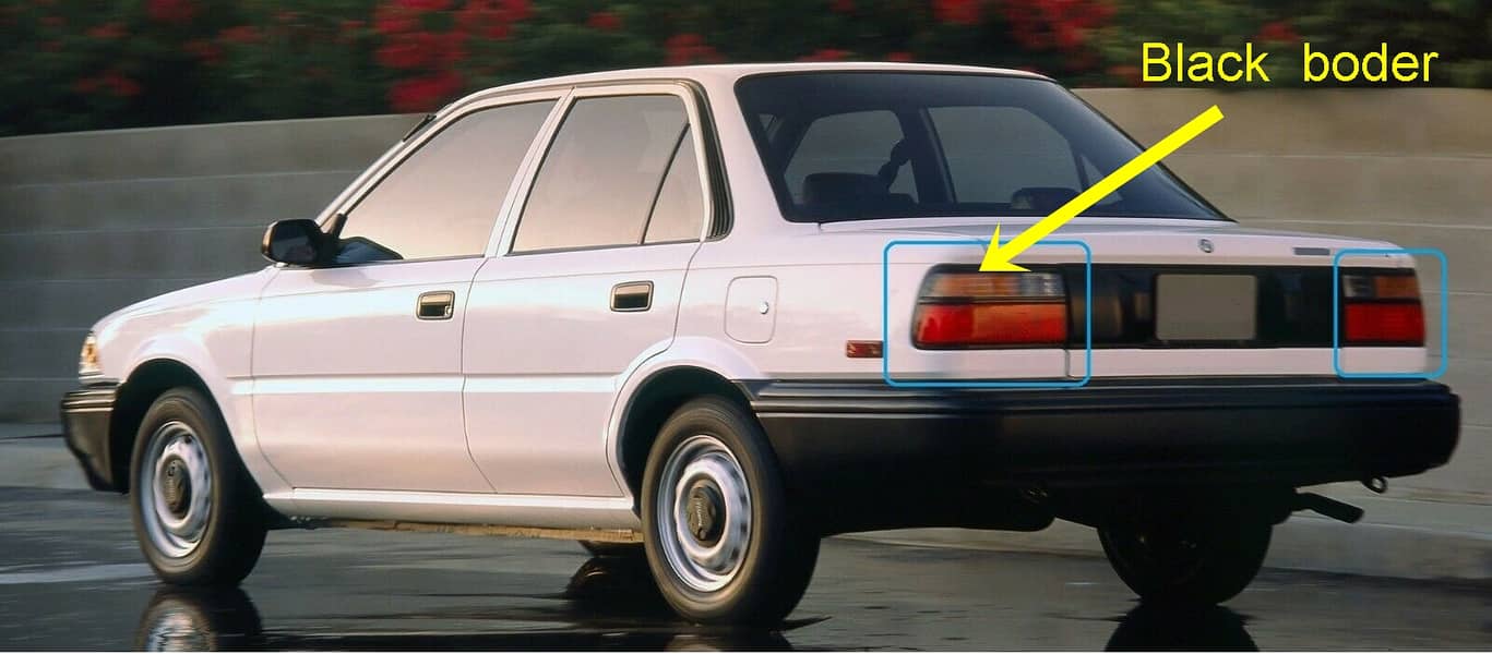 Toyota Corolla EE90 1988 / 1989 Left Side, Back Light - New Taiwan 5