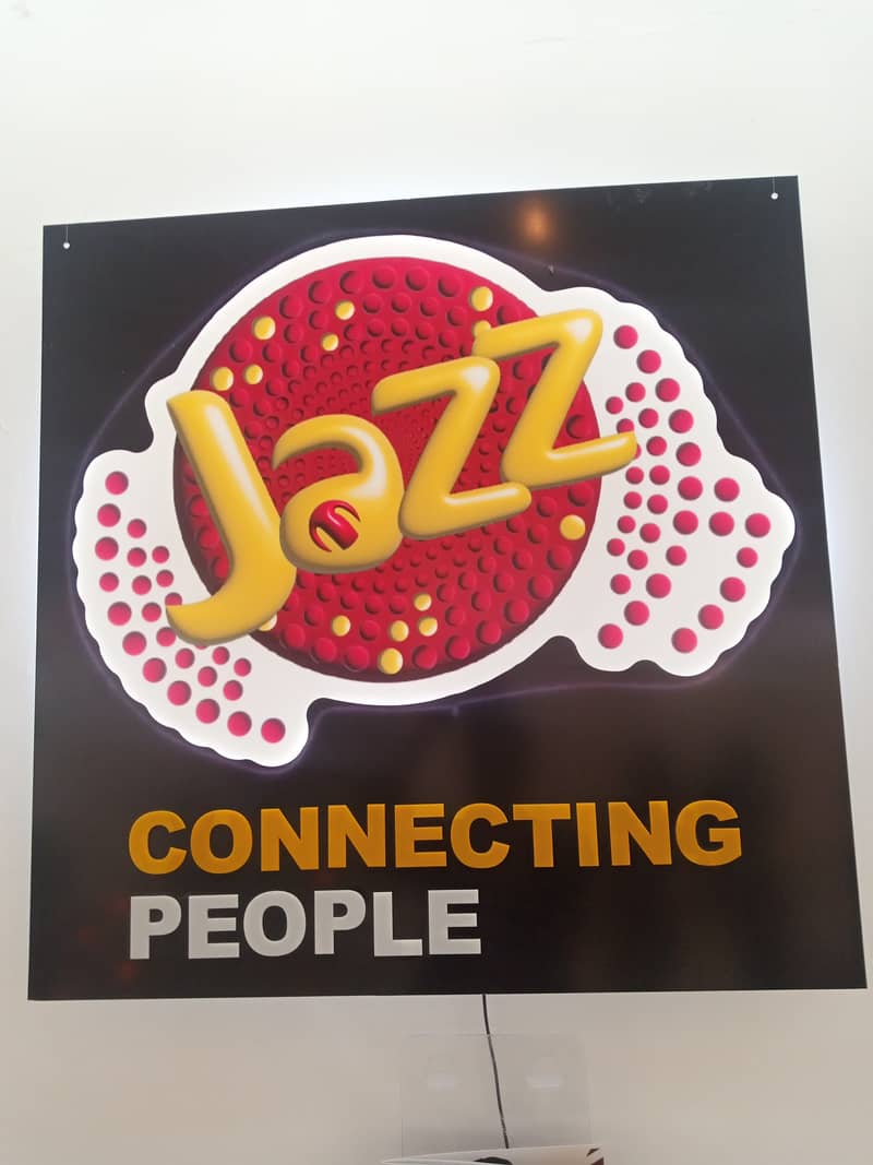 Jazz Signboard / Acrylic 3mm / 3D Logo / Backlight 2
