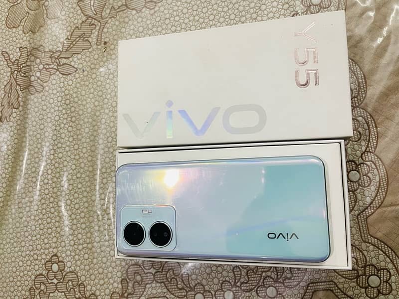 Vivo Y55 8/128 with Complete Box and Accessories 5