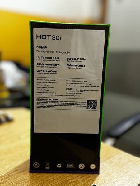 Infinix Hot 30i Complete Warranty 1