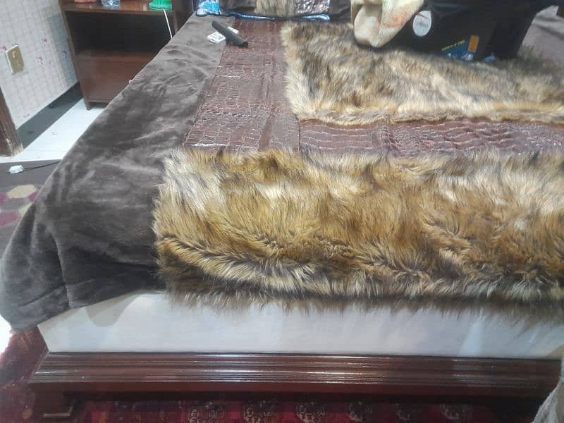 new faux fur  bedsheet for sale 6