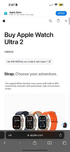 Apple watch Ultra 2 7