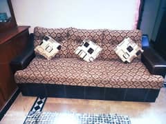 Solid Wood 7 Seater Sofa Set for Sale
