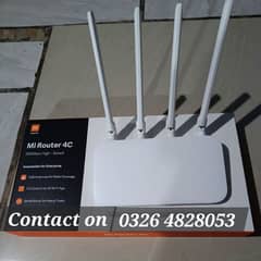 Xiaomi mi 4c|Wifi Router|tplink|Huawei|tenda|Contact on 0326 4828053.