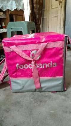 Food Panda delivery bag