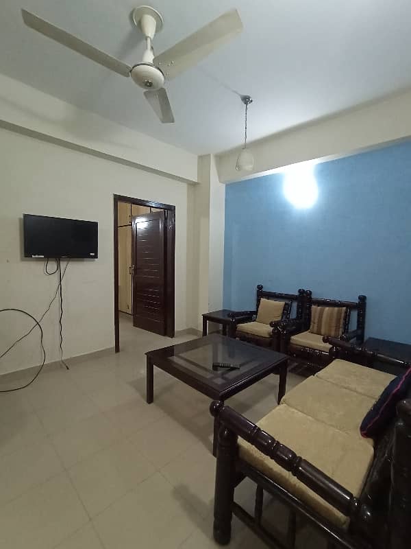 2 bed furnished flat available for rent in E-11/3 5