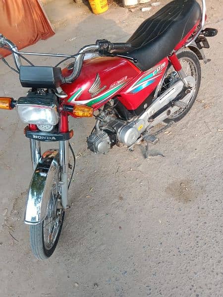 honda cd 70 2016 karachi. 3