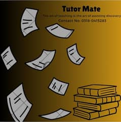 Home Tutor for all Classes