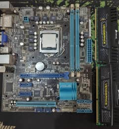 Corsair Ram DDR3 16Gbs, Asus P8h61 Motherboard and Intel i5 2500K CPU