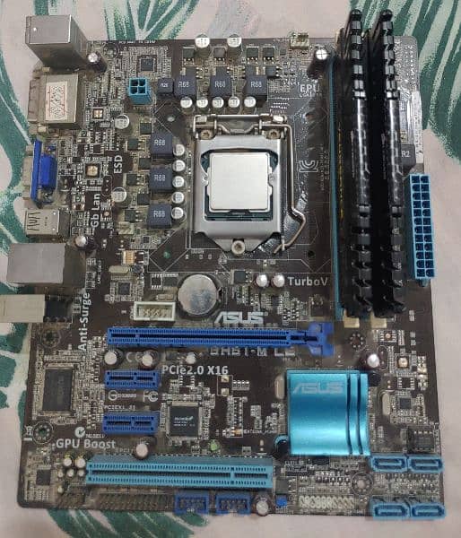 Corsair Ram DDR3 16Gbs, Asus P8h61 Motherboard and Intel i5 2500K CPU 5
