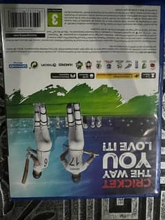 pS5 international edition cricket 24 video game