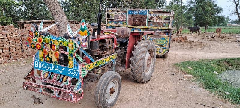 tractor 1996 model tyre tube new condition engine all ok 9