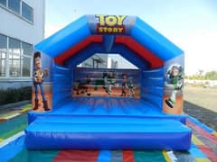 jumping castle and slide for rent