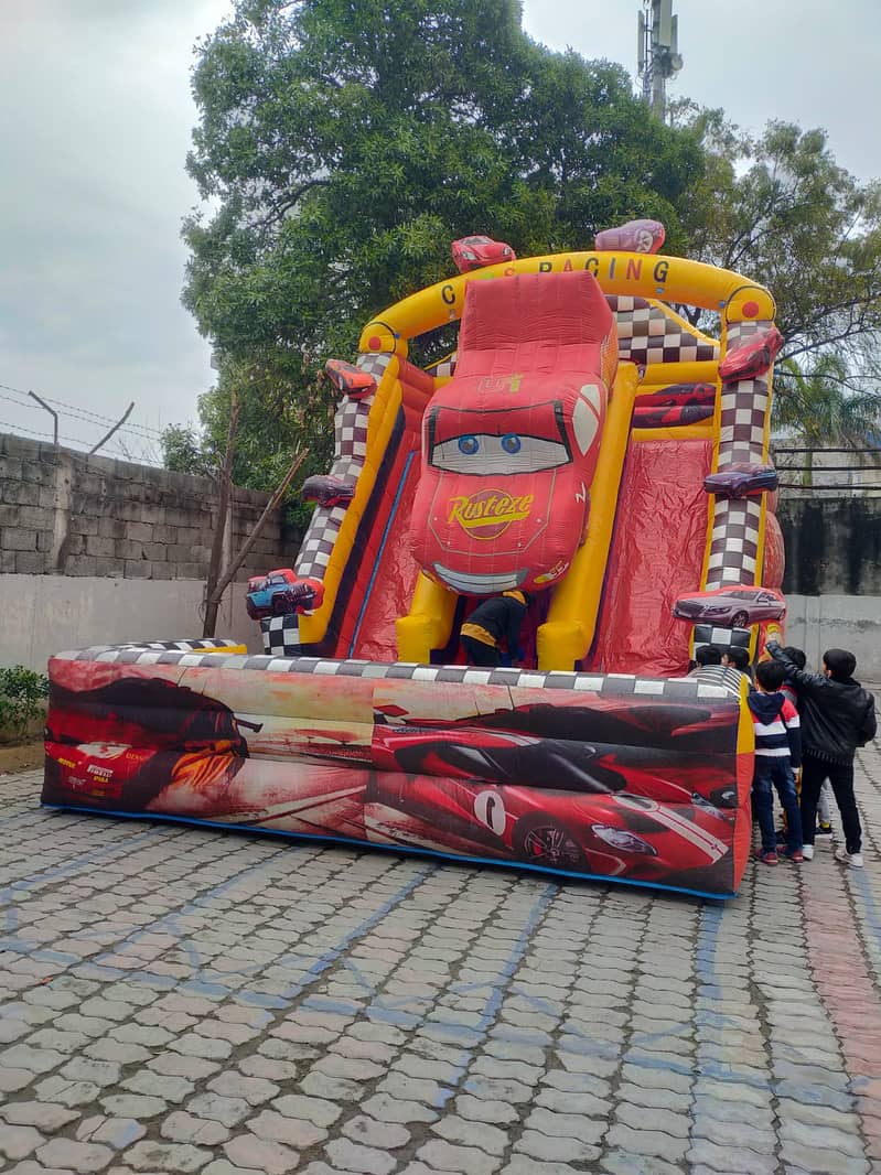 jumping castle and slide for rent 2