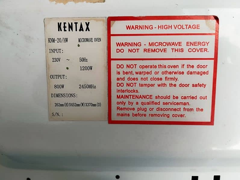 Kentax microwave 4