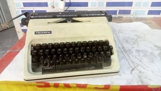 vintage typewriter manual Trimph