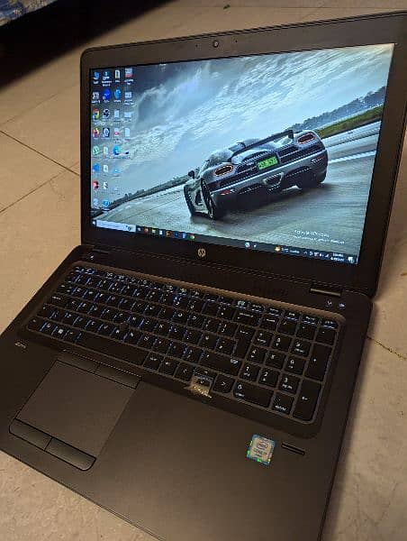 HP Zbook Workstation 15 G3 0