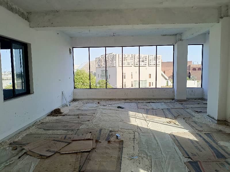 1,Kanal Brand New Building 3Th Floor Hall Available For Rent In Johar Town Near Emporium Mall 7